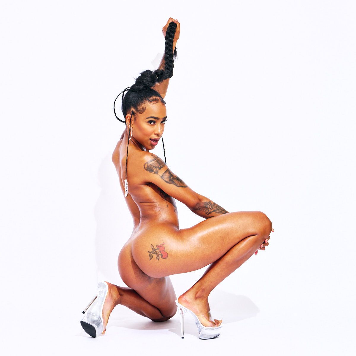 African Beauty Misy in Heels by Cinaed Dane