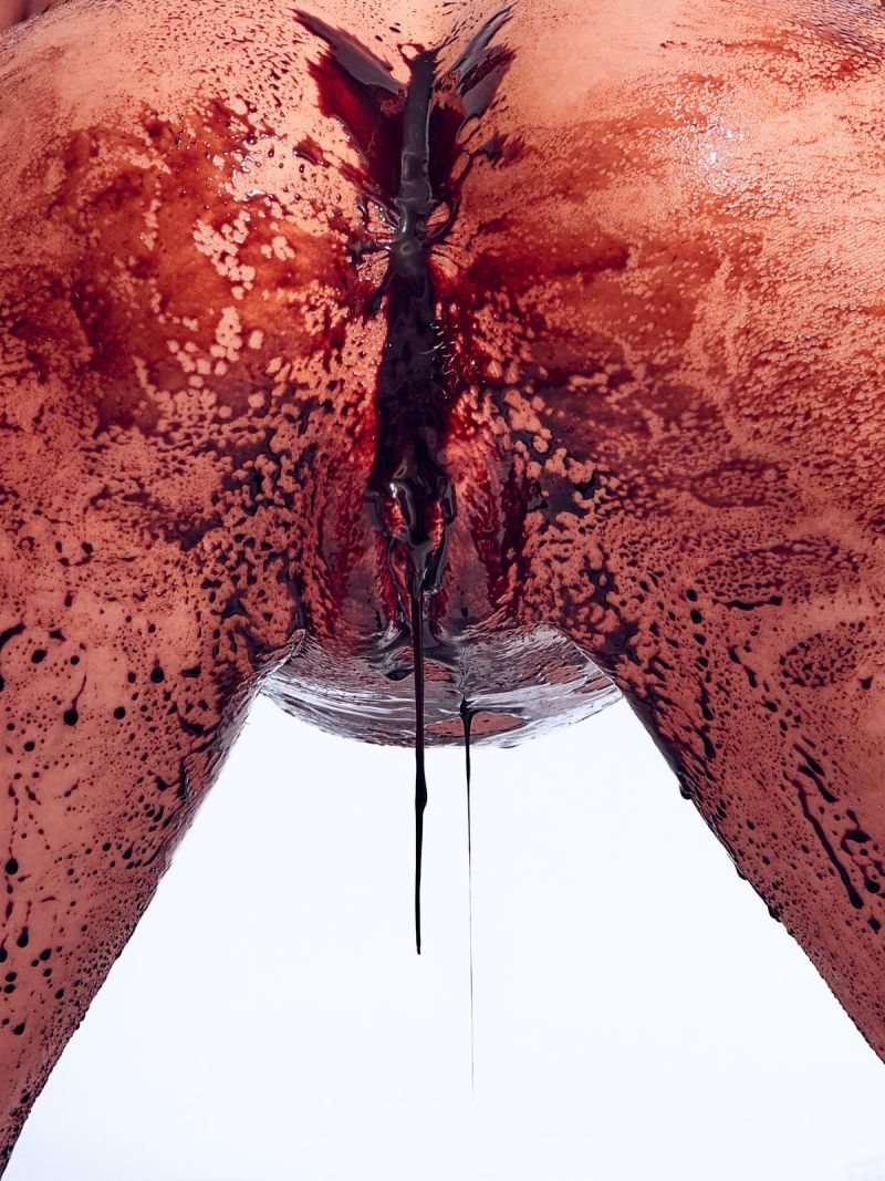 Galina Fedorova Russian Playboy model Chocolate Covered Nude chocolate dripping intimate messy Cinaed Dane photography