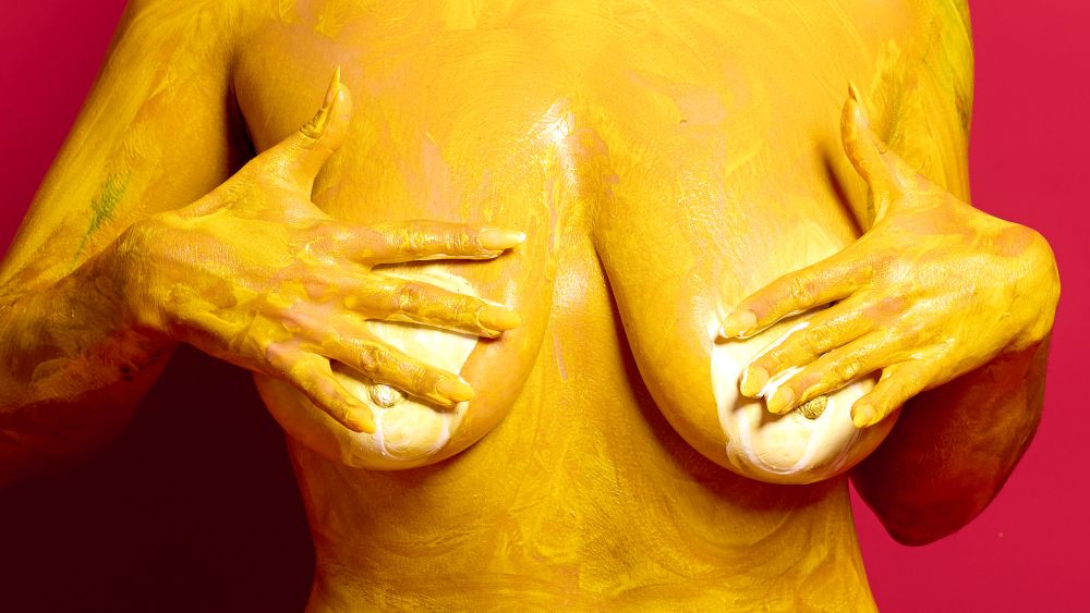 Pyar Zen in Colors aPyar Zen contemporary erotic art Colors paint nude Barcelona photographer Cinaed Daneby Cinaed Dane