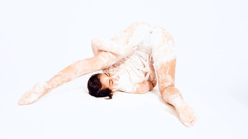 Tula Vida in White Erotic by Cinaed Dane