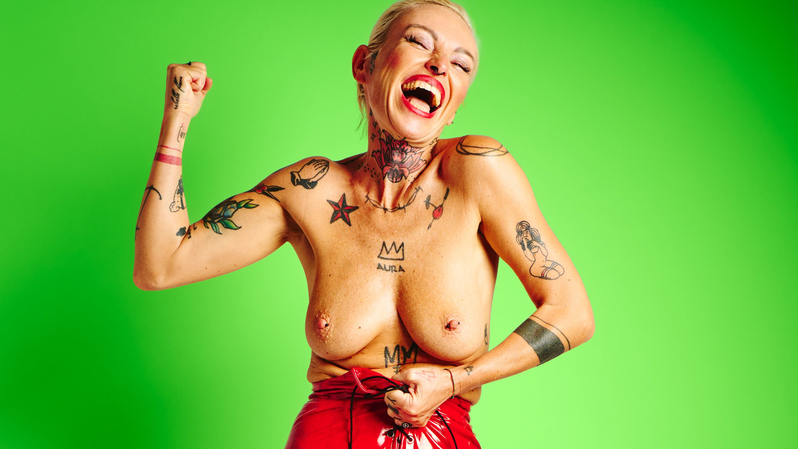 Lu Epic in Red Latex by Cinaed